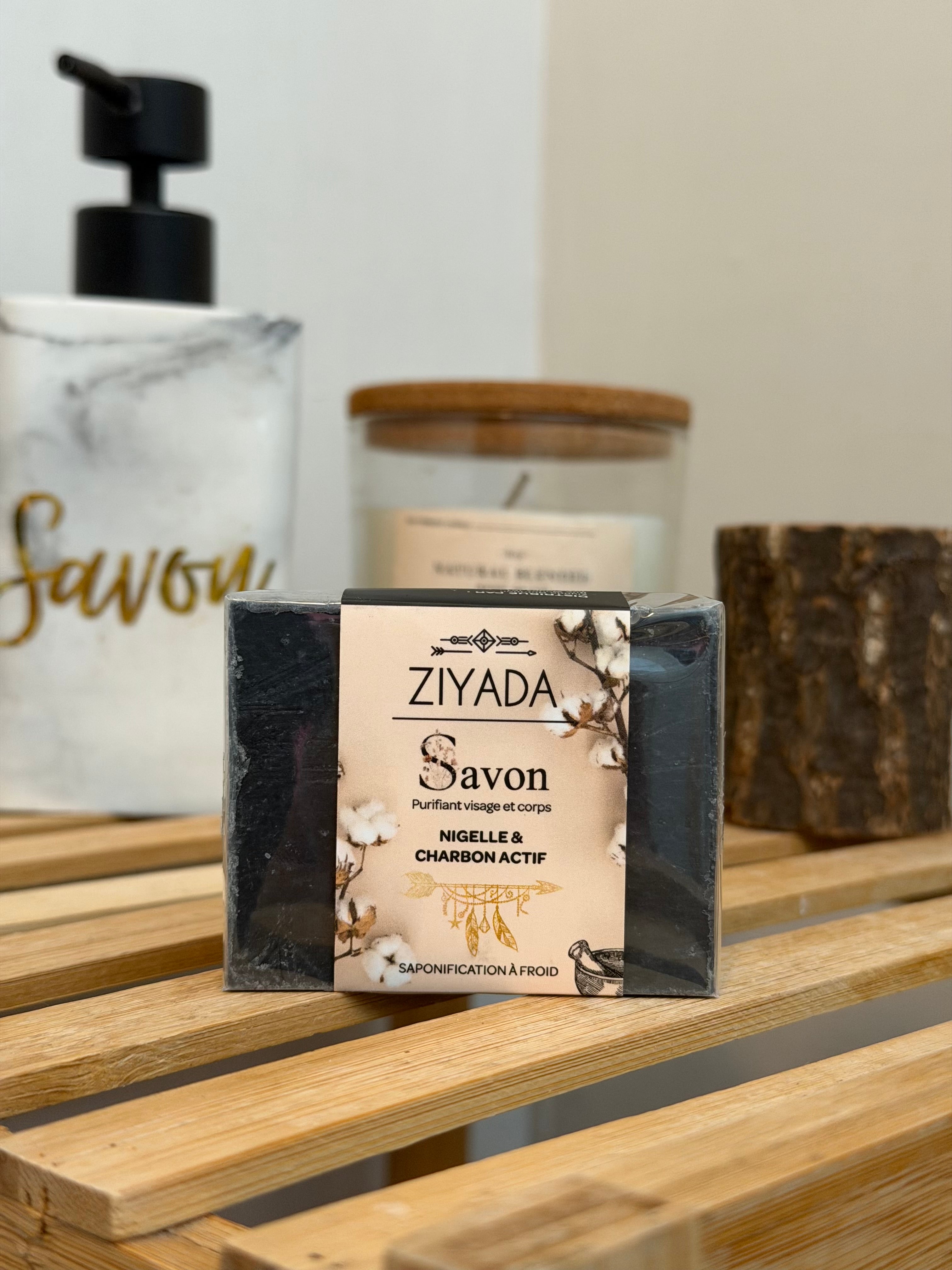 Savon au charbon