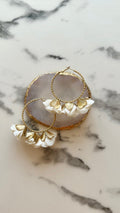 Boucle d'oreille Jasmin